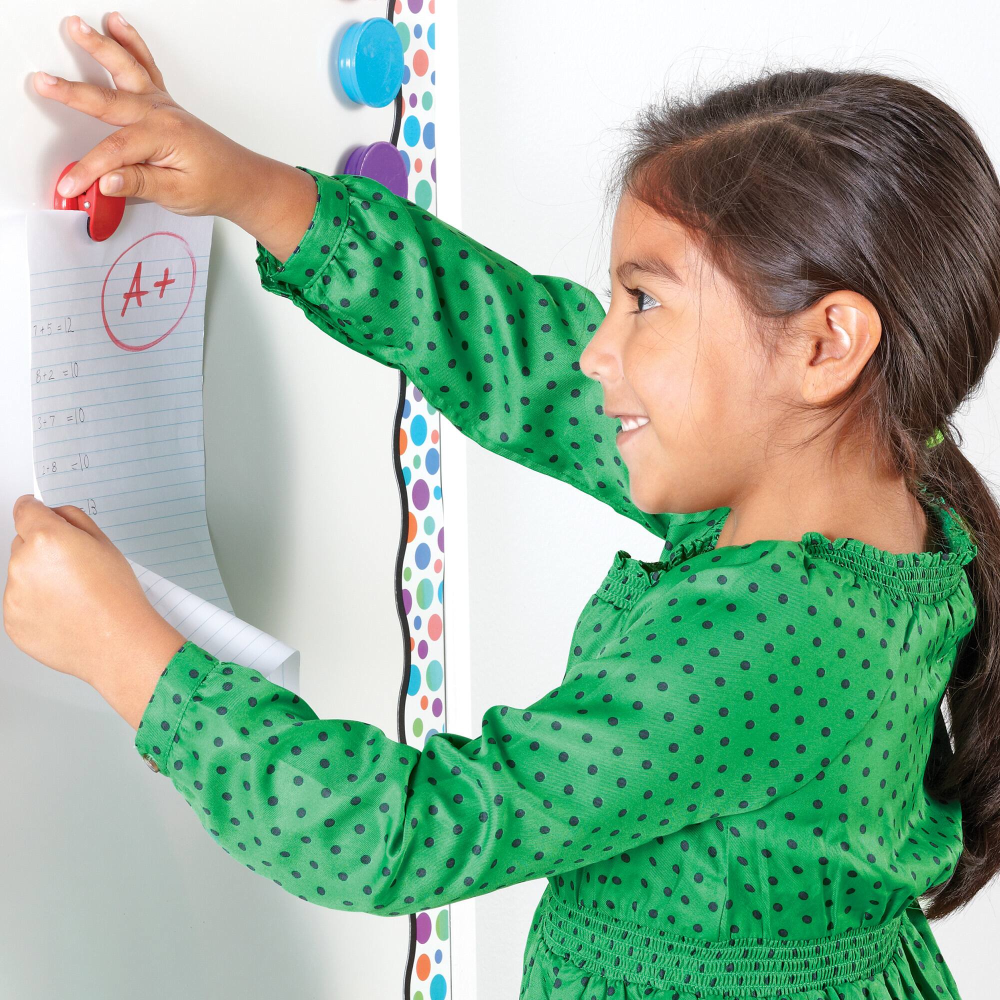 Learning Resources 1.5" Super Strong Magnetic Clips & Hooks, 6ct.